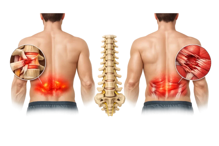 Difference Between Back Sprain and Strain