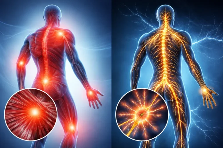 Difference Between Muscle Pain and Nerve Pain